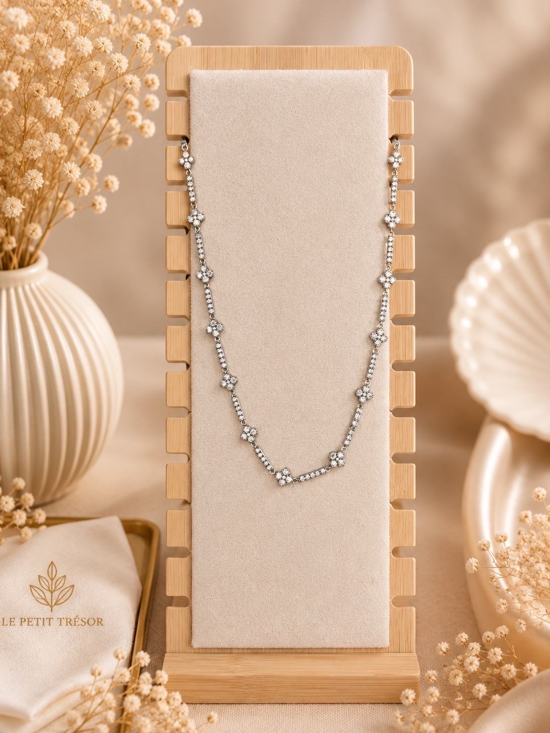 Collier Dubai Argenté