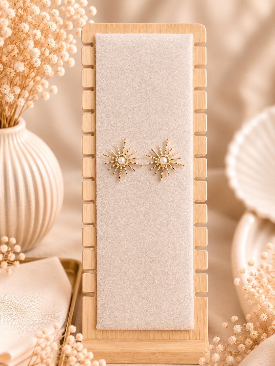 Boucles d’oreilles Alba Dorées 